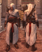 Altaïr's Master Assassin robes as seen in Assassin's Creed: Brotherhood