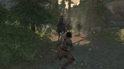 Achilles and Ratonhnhaké:ton's first encounter