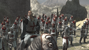 Robert de Sablé and his Templar army in Masyaf