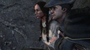 Kaniehtí:io and Haytham before the ambush