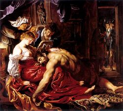 Samson et Delila par Paul Rubens