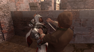 Ezio assassinant le traître