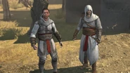 Un Nuovo Regime 17.png (2,42 MB) Altaïr con il figlio Darim.