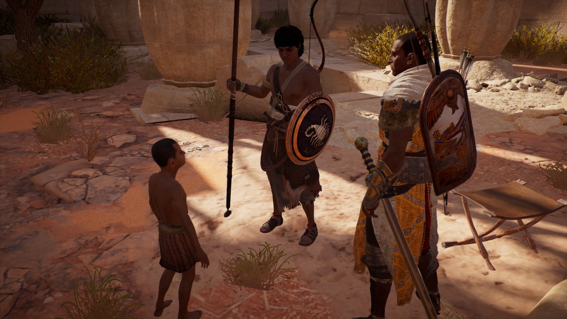 Locating the Ambush at Sea quest in Assassin's Creed: Origins