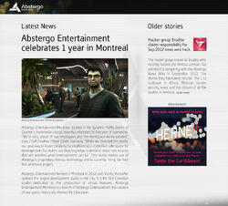 Abstergo Story, Assassin's Creed Wiki