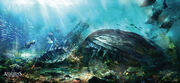 Assassin's Creed IV Black Flag UnderwaterBreathingZone by max qin