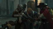 Du Casse and El Tiburón taking Edward prisoner
