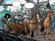 Gull, Dag, Tora and Eivor returning to Stavanger