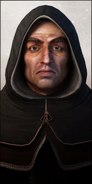Primo piano di Savonarola.
