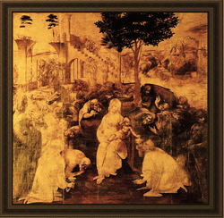 Adoration of the Magi - By Leonardo