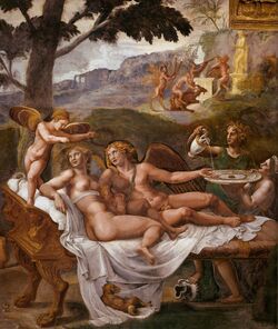 Cupidon et Psyché par Romero