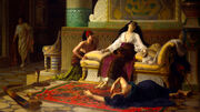 Death of Cleopatra by Louis-Marie Baader