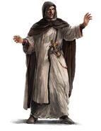 Concept art di Girolamo Savonarola.