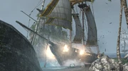Benjamin running ashore