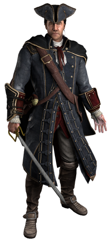 AC3 Haytham Kenway render