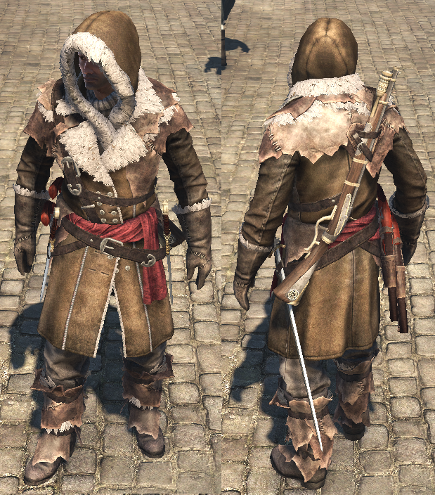 assassins creed rogue outfits
