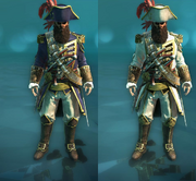 Turncoat and Pristine Costumes for Blackbeard