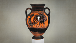 DTAG - Amphora depicting Herakles fighting Geryon