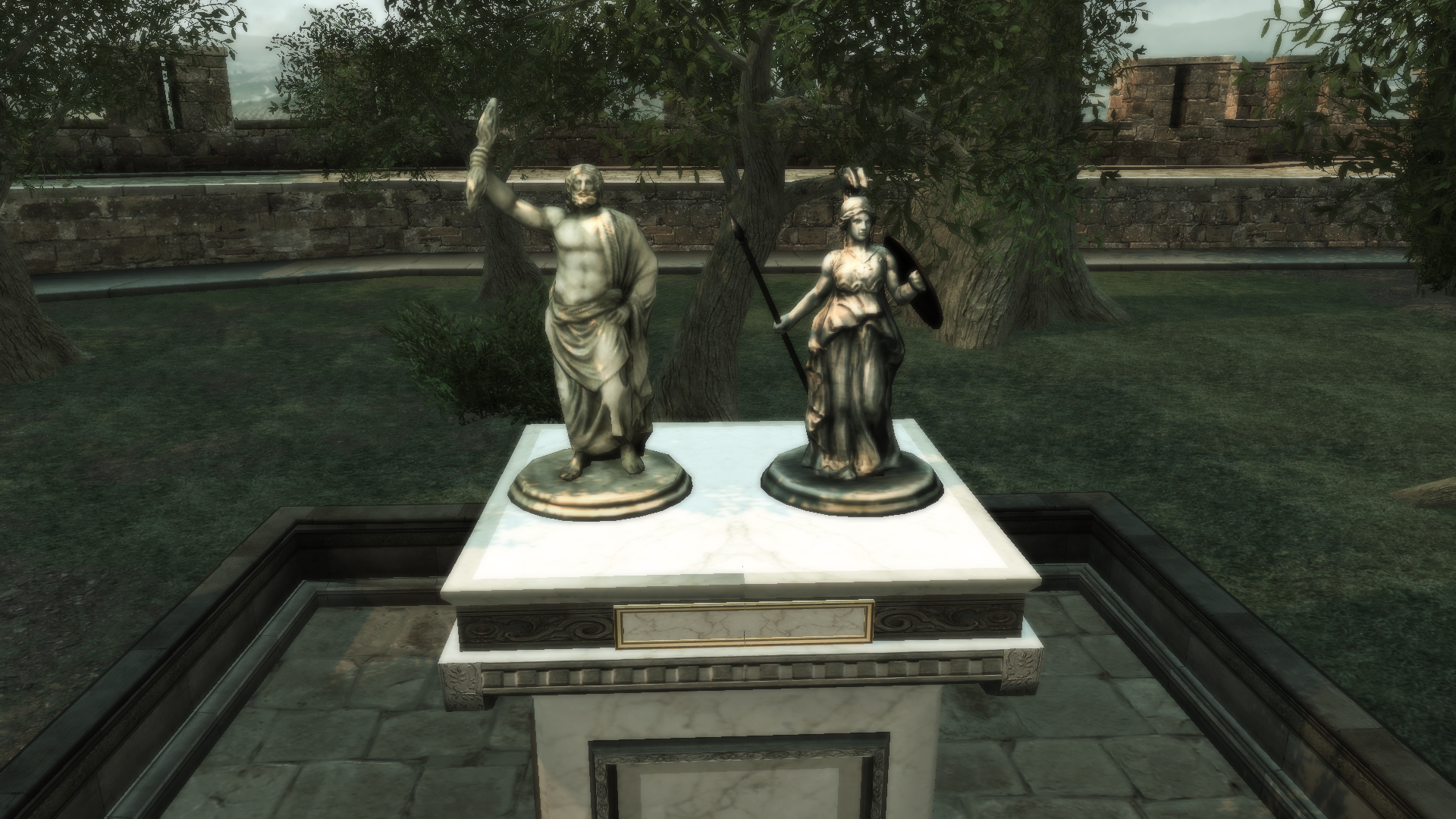 neptune statue assassins creed 2
