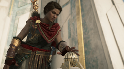 ACOD FoA JoA The Fate of Atlantis - Kassandra activates Pedestal