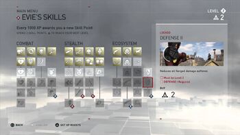 ACS Skill tree