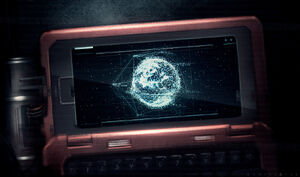 L'Outernet sur le terminal de 