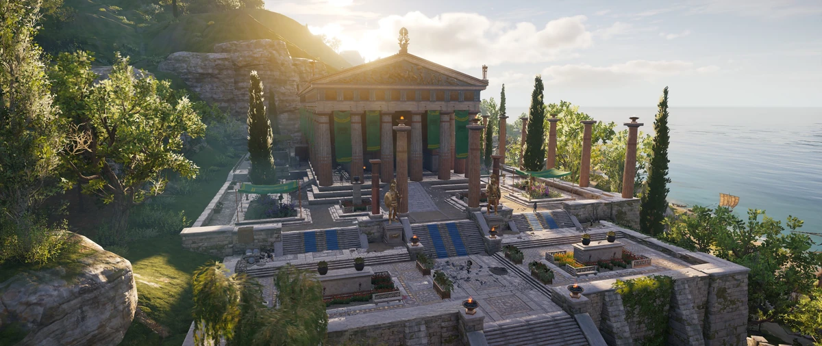 Temple of Zeus, Kassiope Assassin's Creed Wiki Fandom