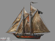 Assassin's Creed IV Black Flag - Ship concept design 3 by kobempire