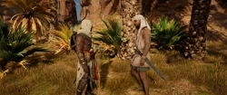 Meketre freed by Bayek
