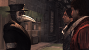 Ezio and Federico meeting the doctor