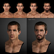 Various 3D models of Francisco Randez