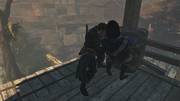 Shay assassinating a lookout