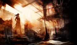 Фиора на руинах убежища Бальтазара