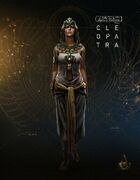 Promotional art of Cleopatra