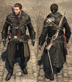 Shay Cormac's robes  Assassins creed, Assassins creed rogue