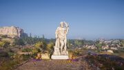 Statue of Herakles in Elis