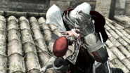 Ezio assassina uno degli arcieri.