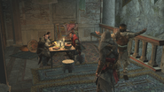 Ezio e Yusuf raggiungono altri Assassini.