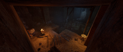 Bayek inside one of the puzzle room
