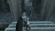 Ezio following Carlo and Silvio.