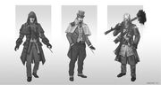 ACS Male Master Assassin Sketches 1