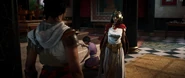 Aya meeting Cleopatra in Rome