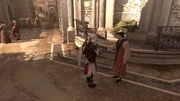 Ezio handing over the letter