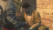 Ezio corrompe un araldo.