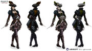 Concept art of the Puppeteer's customization options