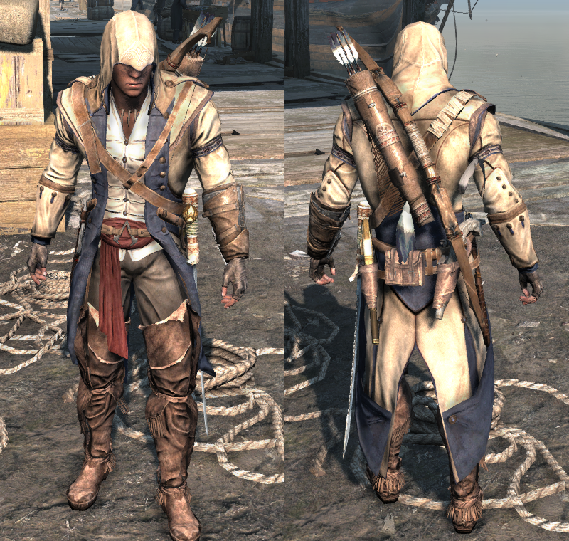 Top 98+ imagen connor kenway outfit