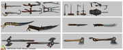 Assassin's Creed 3 Multiplayer Weapon Design 02 by trebor7