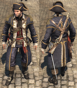 Shay Cormac's robes  Assassins creed, Assassins creed rogue