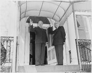 Mosaddegh meeting President Truman, 1951