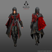 ACS Evie Frye Master Assassin Outfit - Concept Art